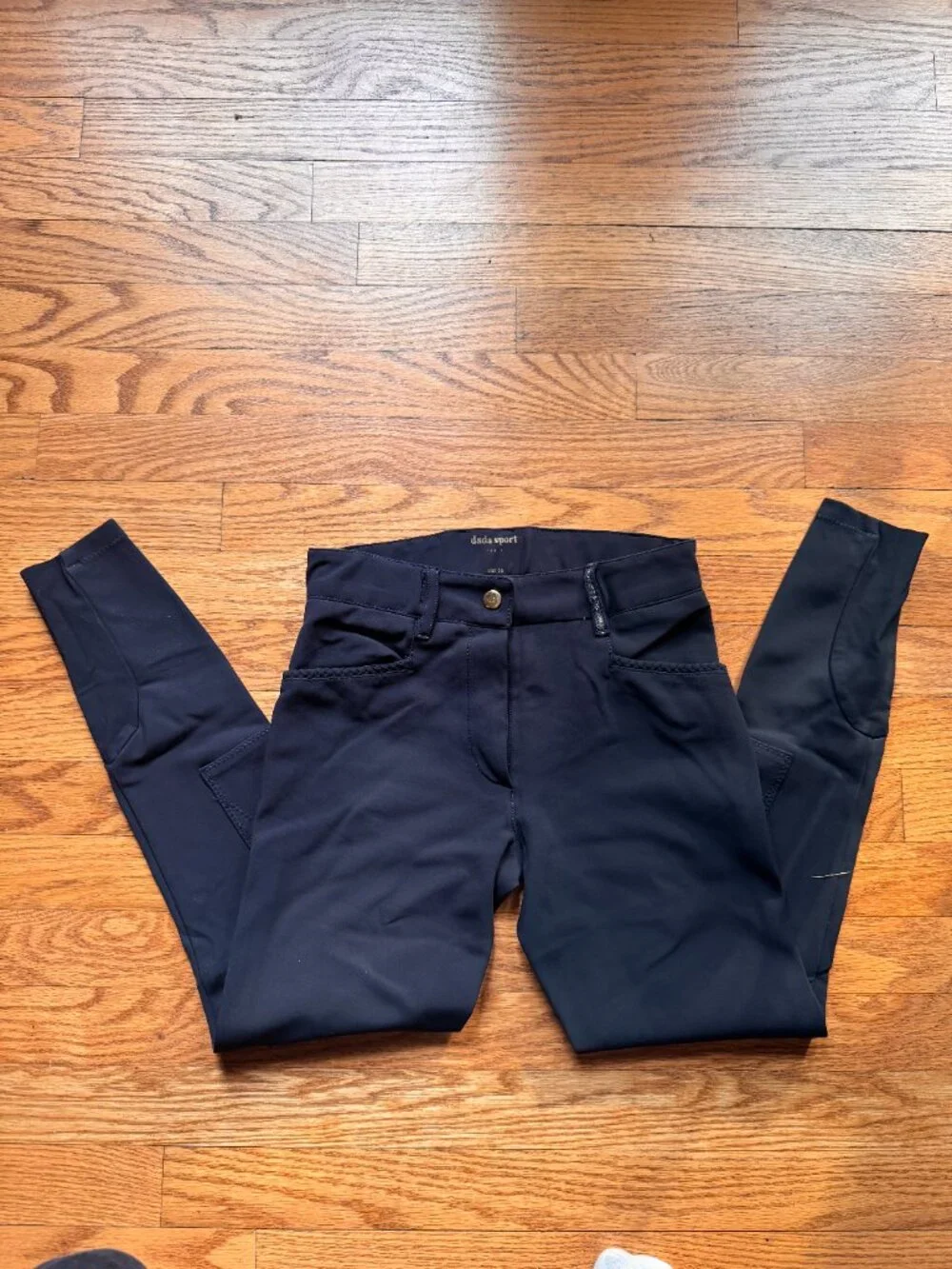 Dada Sport - Giovani Light Riding Pants Navy Size 32 Breeches - Picture 2 of 13